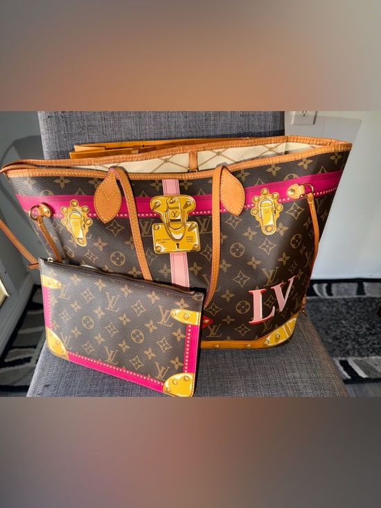 Louis Vuitton Handbags - ✨ Authentic Louis Vuitton Neverfull MM – Limited “Summer Trunks” Edition ✨